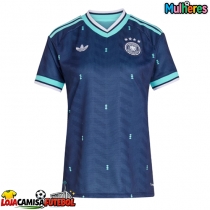 Camisa de Futebol Alemanha Equipamento Secundário Mulheres Mundo 2026 Manga Curta
